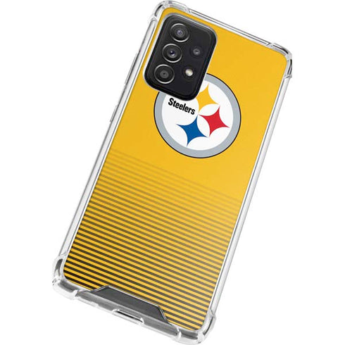 NFL Pittsburgh Steelers Breakaway Galaxy A52 5G Clear Case